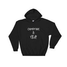 Load image into Gallery viewer, Campfire and Chill Womens Hoodie