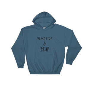 Campfire and Chill Womens Hoodie