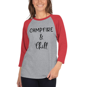 Campfire and Chill Womens Shirt